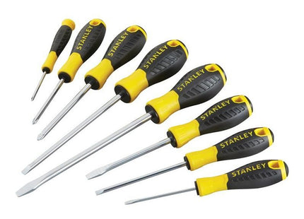 Stanley® Hand Tools 0-60-210 Essential Screwdriver Set, 8 Piece STANLEY® Hand Tools - RockBottom Nothampton