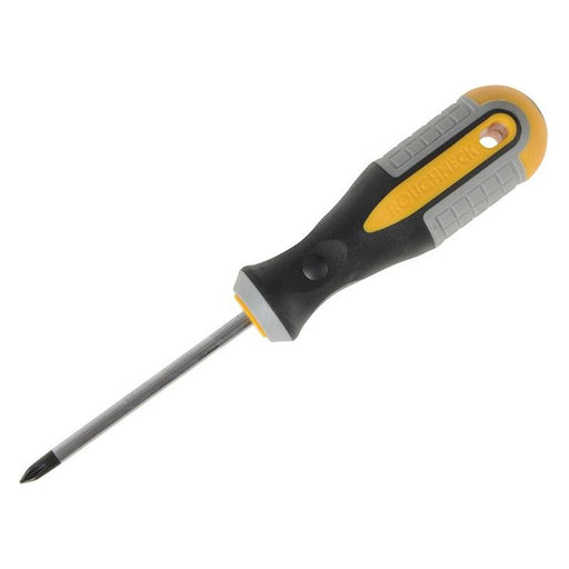Roughneck Screwdriver Phillips Tip PH1 x 75mm Roughneck - RockBottom Nothampton