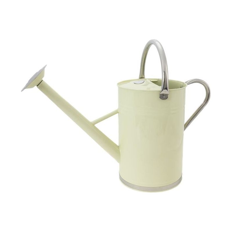 Kent & Stowe Metal Watering Can Vintage Cream 9 litre Kent & Stowe - RockBottom Northampton