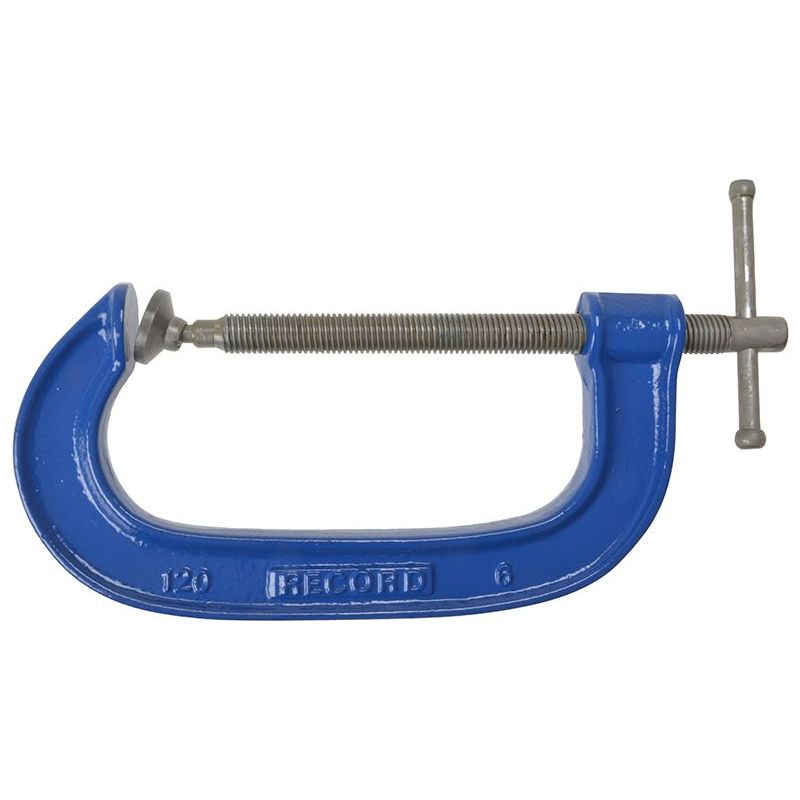 Irwin® Record® 120 Heavy-Duty G-Clamp 150mm (6in) IRWIN® Record® - RockBottom Northampton