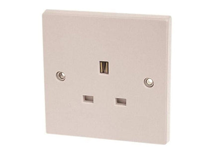 Dencon Unswitched Socket 1-Gang 13A Dencon - RockBottom Northampton