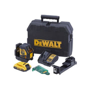 Dewalt Power Tools DCLE34021D1 XR Compact Cross Line Green Laser 18V 1 x 2.0Ah Li-ion DeWALT Power Tools - RockBottom Northampton