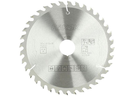 Hikoki Circular Saw Blade 185 x 30mm x 36T HiKOKI - RockBottom Northampton