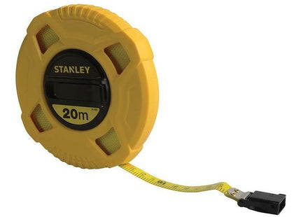 Stanley® Hand Tools Closed Case Fibreglass Long Tape 20m (Width 13mm) STANLEY® Hand Tools - RockBottom Nothampton