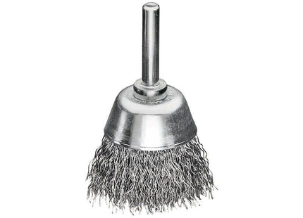 Lessmann Cup Brush with Shank D70mm x H25, 0.30 Steel Wire Lessmann - RockBottom Northampton