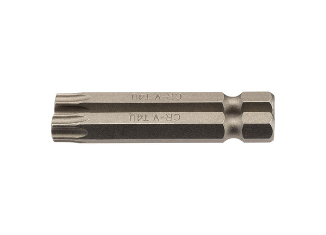 Draper TX-STAR Insert Bit, 1/4" Hex, 50mm Long, T40 (Pack of 2) Draper - Town Tools 