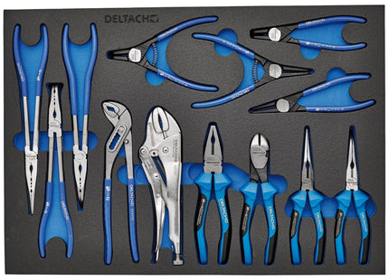 Draper Bunker Pliers Set in EVA Foam Inlay (13 Piece) Draper - Town Tools