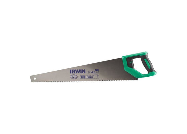 Irwin® Jack® 770UHP Coarse Hardpoint Handsaw Soft Grip 550mm (22in) 7 TPI IRWIN® Jack® - RockBottom Northampton