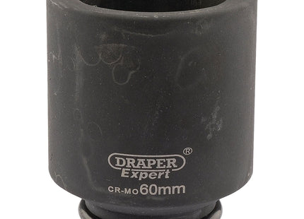 Draper Expert HI-TORQ 6 Point Deep Impact Socket, 3/4" Sq. Dr., 60mm Draper - Town Tools 