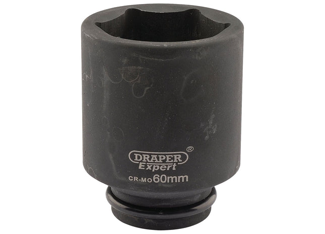 Draper Expert HI-TORQ 6 Point Deep Impact Socket, 3/4" Sq. Dr., 60mm Draper - Town Tools 
