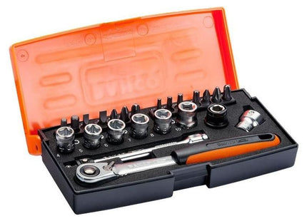 Bahco SL24 1/4in Drive Socket Set, 24 Piece Bahco - RockBottom Northampton
