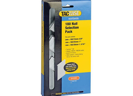 Tacwise 180 18 Gauge Nail Selection (Pack 4000) Tacwise - RockBottom Northampton