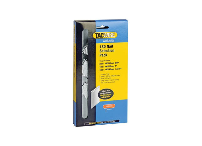 Tacwise 180 18 Gauge Nail Selection (Pack 4000) Tacwise - RockBottom Northampton