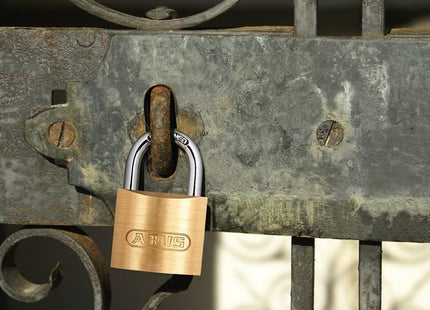 Abus Mechanical 55/30mm Brass Padlock Carded ABUS Mechanical - RockBottom Northampton 