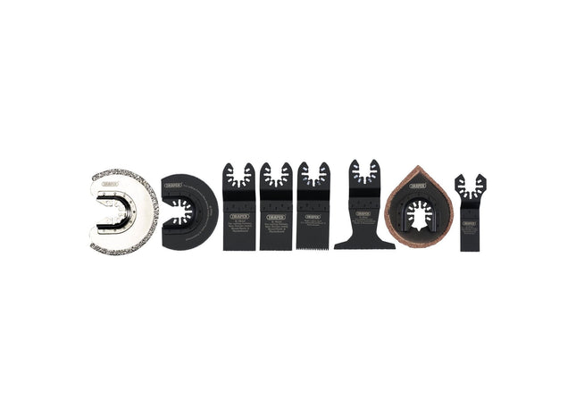 Draper Oscillating Multi-Tool Blade Set Including Ceramics (8 Piece) 70480 Draper - Town Tools 