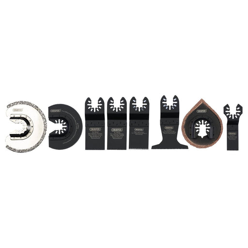 Draper Oscillating Multi-Tool Blade Set Including Ceramics (8 Piece) 70480 Draper - Town Tools 