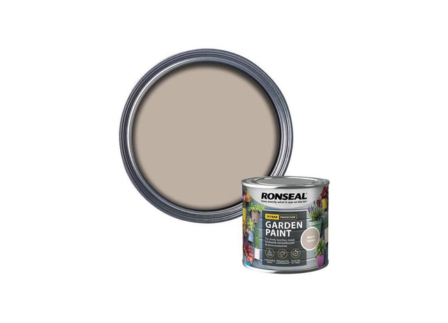 Ronseal Garden Paint Warm Stone 250ml Ronseal - RockBottom Nothampton