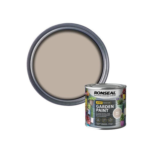 Ronseal Garden Paint Warm Stone 250ml Ronseal - RockBottom Nothampton