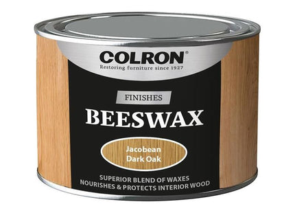 Ronseal Colron Refined Beeswax Paste Dark Oak 400g Ronseal - RockBottom Nothampton