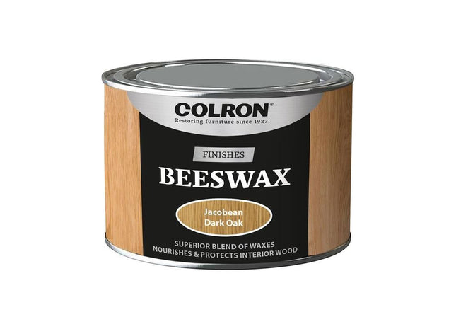 Ronseal Colron Refined Beeswax Paste Dark Oak 400g Ronseal - RockBottom Nothampton