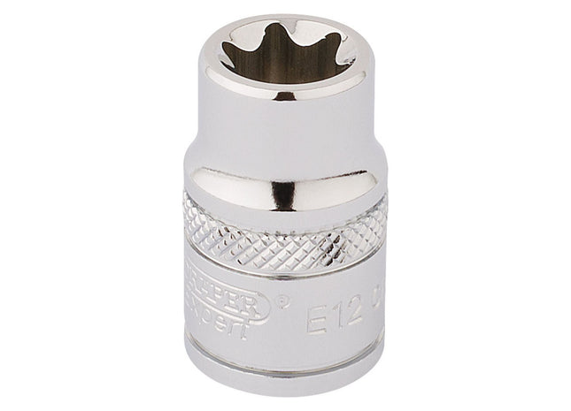 Draper TX-STAR Socket, 3/8" Sq. Dr., E12 34187 Draper - Town Tools 