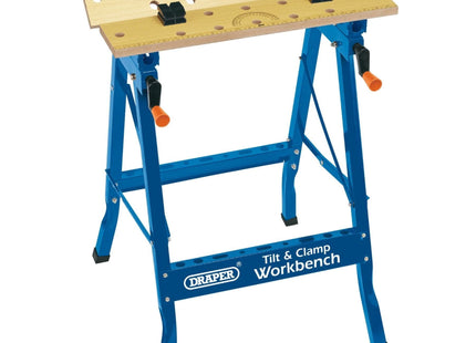 Draper Tilt & Clamp Fold Down Workbench, 600mm 09951 Draper - Town Tools 