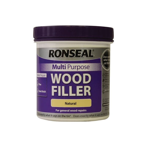 Ronseal Multipurpose Wood Filler Tub Natural 930g Ronseal - RockBottom Nothampton