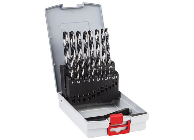 Bosch Powertool Accessories HSS Twist PointTeQ Drill Bit ProBox Set, 19 Piece Bosch Powertool Accessories - RockBottom Northampton