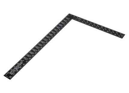 Faithfull Black Steel Roofing Square 400 x 600mm (16 x 24in) Faithfull - RockBottom Northampton