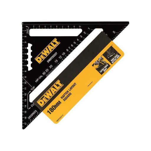 Dewalt Metric Speed Square 18cm Dewalt - RockBottom Northampton