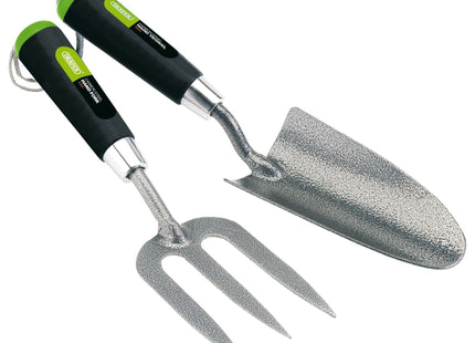 Draper Carbon Steel Heavy Duty Hand Fork and Trowel Set (2 Piece) 65960 Draper - Town Tools 