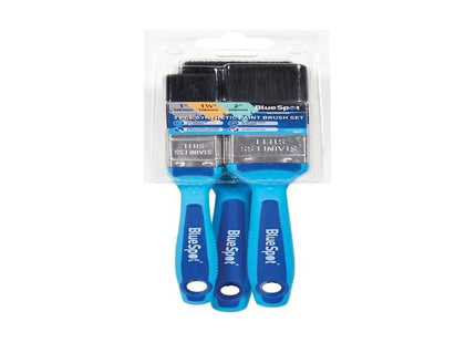 Bluespot Tools Soft Grip Synthetic Paint Brush Set, 3 Piece BlueSpot Tools - RockBottom Northampton