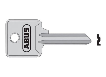 Abus Mechanical 85/40 40mm Right Hand Key Blank ABUS Mechanical - RockBottom Northampton 