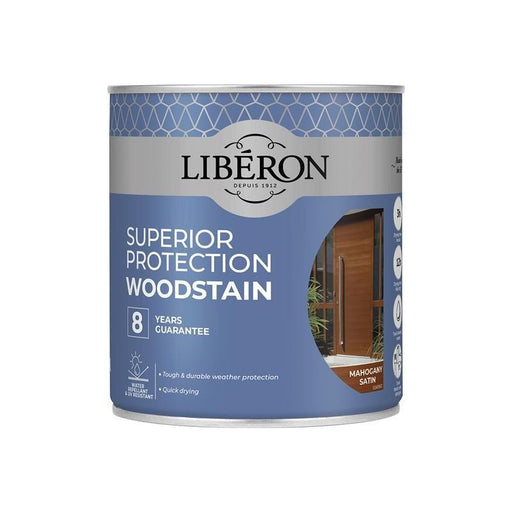 Liberon Superior Protection 8 Year Woodstain Mahogany Satin 750ml Liberon - RockBottom Northampton