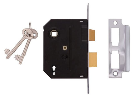 Union 2295 2 Lever Mortice Sashlock Polished Brass 63mm 2.5in Box UNION - RockBottom Northampton