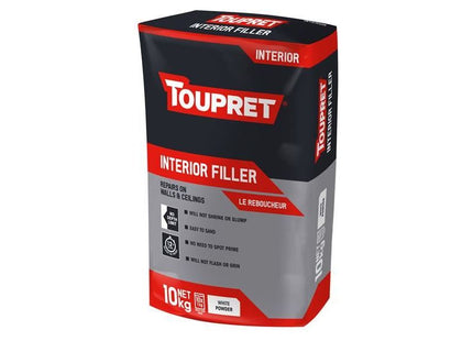 Toupret Interior Filler 10kg Toupret - RockBottom Northampton