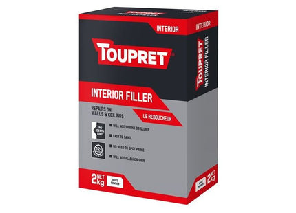 Toupret Interior Filler 2kg Toupret - RockBottom Northampton