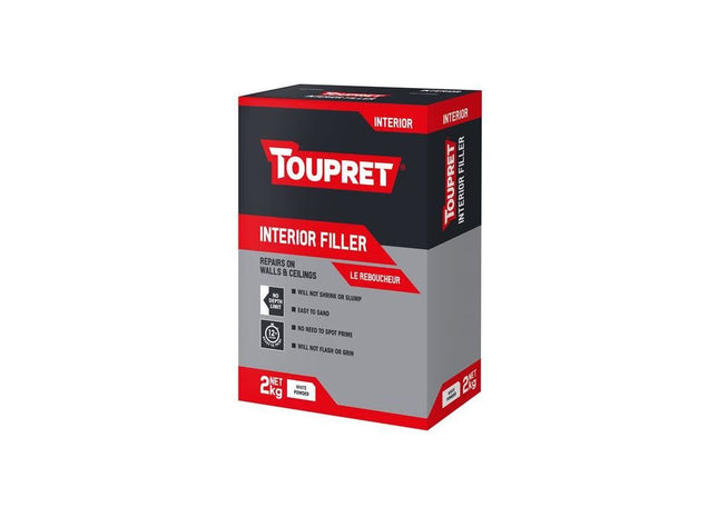 Toupret Interior Filler 2kg Toupret - RockBottom Northampton