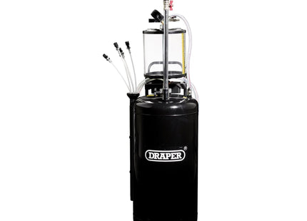 Draper Suction Oil Drainer with Chamber, 90L Draper - Town Tools
