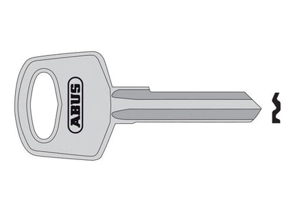 Abus Mechanical 34 Right Hand 6 Pin Key Blank ABUS Mechanical - RockBottom Northampton 
