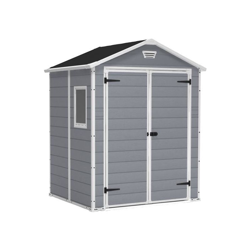 Keter Manor Shed Grey 6 x 5ft Keter - RockBottom Northampton