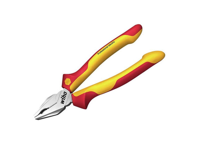 Wiha Professional electric Combination Pliers with DynamicJoint® 180mm Wiha - RockBottom Northampton