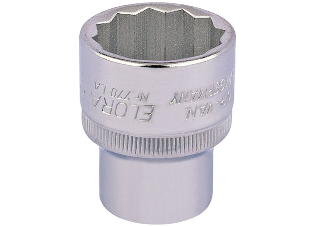 Draper Elora Bi-Hexagon Socket, 1/2" Sq. Dr., 1" 24476 Draper - Town Tools 