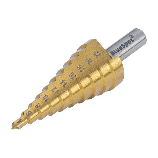 Bluespot Tools HSS Step Drill 4-22mm BlueSpot Tools - RockBottom Northampton