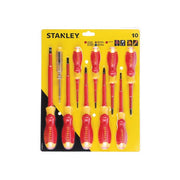 Stanley® Hand Tools FatMax® VDE Insulated Screwdriver Set, 10 Piece STANLEY® Hand Tools - RockBottom Nothampton