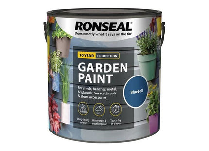 Ronseal Garden Paint Bluebell 2.5 litre Ronseal - RockBottom Nothampton