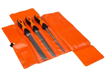 Bahco 200mm (8in) ERGO™ Engineering File Set, 3 Piece Bahco - RockBottom Northampton