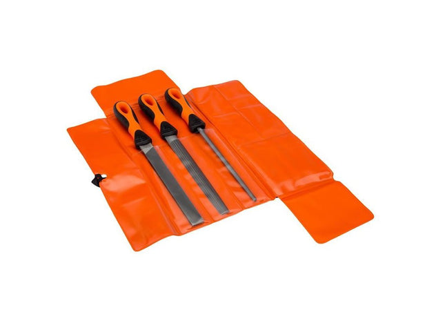 Bahco 200mm (8in) ERGO™ Engineering File Set, 3 Piece Bahco - RockBottom Northampton