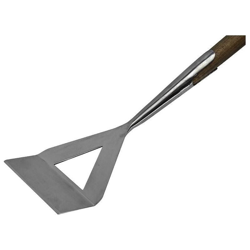 Faithfull Prestige Stainless Steel Dutch Hoe Ash Handle Faithfull - RockBottom Northampton