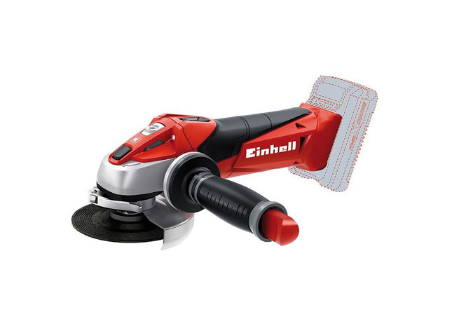 Einhell TE-AG 18 Li Power X-Change Angle Grinder 115mm 18V Bare Unit Einhell - RockBottom Northamptin